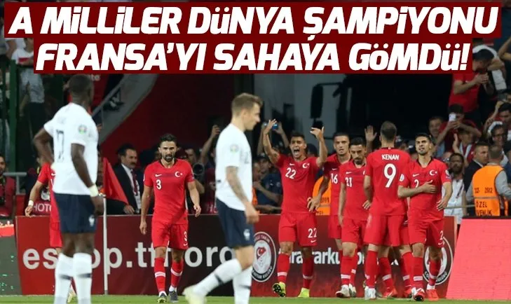 Turkiye Fransa Yi Iki Golle Devirdi