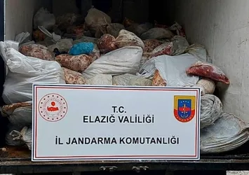 Elazığ'da et kaçakçıları suçüstü yakalandı! Tam 5 ton ele geçirildi
