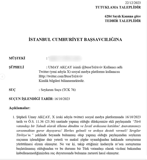 Vatandaşlıktan atılacakları gün iple çekiliyor! İşgalci İsrail ordusuna katılan Umay Akçay ve Mine Gümüşkaya’ya yargılansın davası!