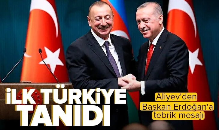 Türkiye-Azerbaycan diplomatik ilişkilerinin 30. yılı! Aliyev’den Başkan Erdoğan’a tebrik mesajı