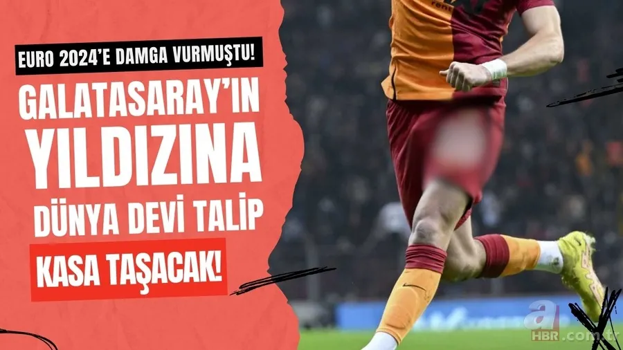 Kasa dolup taşacak! Galatasaray’ın yıldızına dünya devi talip: EURO 2024’e damga vurmuştu! 1