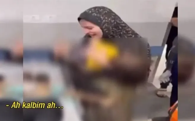Gazzeli annenin çocuğuna son sözleri yürekleri burktu: Kalk kızım emzirme saatin geldi Gazzeli annenin çocuğuna son sözleri yürekleri burktu: Kalk kızım emzirme saatin geldi