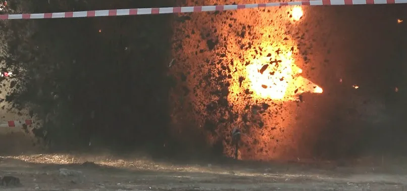 Çanakkale Savaşı'ndan yadigar! Patlamamış top mermisi infilak ettirildi