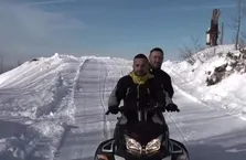 Handüzü yaylası beyaza büründü