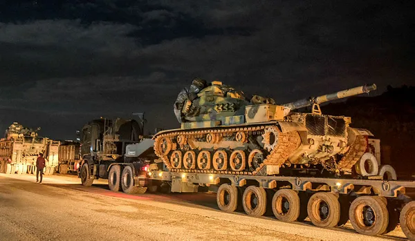 TSK'dan İdlib'e dikkat çeken sevkiyat! Tanklar ve ağır silahlı askerler bölgede - 3