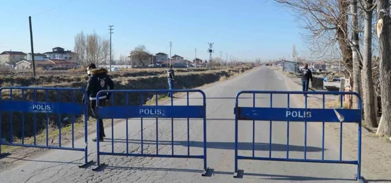 Aksaray'da 1 mahalle, 1 cadde ve 7 sokak karantinaya alındı