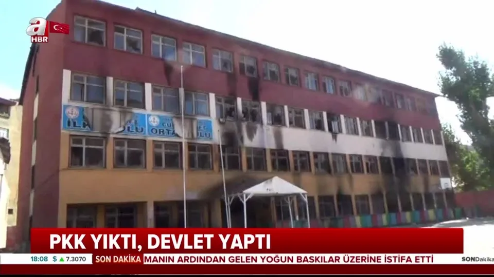 PKK’nın yıktığı okullar yeniden yapıldı
