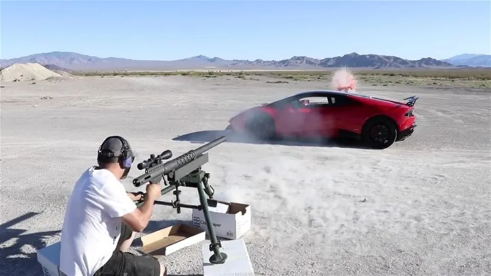 Lamborghini ile oynanan tehlikeli oyun