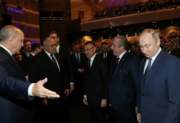 SON DAKİKA: TürkAkım projesi açıldı! Erdoğan ve Putin’den flaş mesajlar…