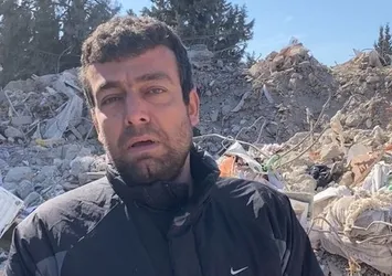 Adıyaman oldu acıyaman! Enkaz başında aradığı tek şey anne ve babasının fotoğrafları