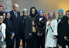 Başkan Erdoğan’a sevgi seli