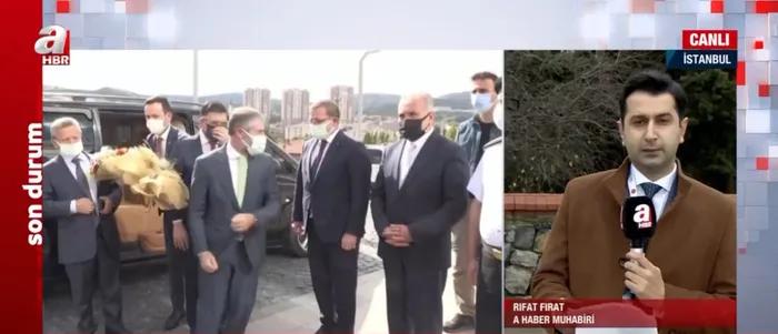 İstanbul'da üçlü ekonomi zirvesi | Başkan Erdoğan Hazine Bakanı Nebati, MB Başkanı Kavcıoğlu ve kamu bankalarıyla görüştü - 3