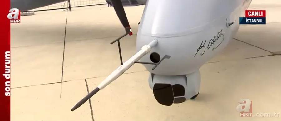 Aksungur SİHA A Haber'de! Aksungur SİHA'nın özellikleri neler? 4