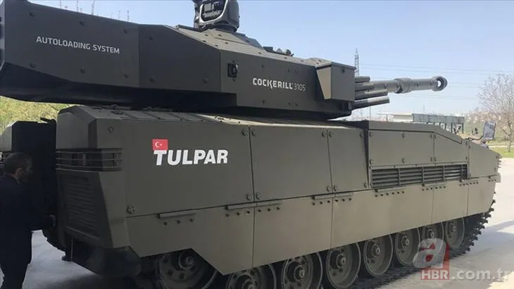 Türkiye’nin yerli silahları! Zırhlı muharebe aracı Tulpar’dan büyük başarı