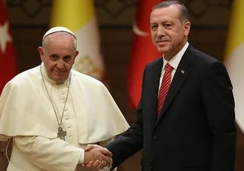 Son dakika | Başkan Erdoğan Papa ile görüştü
