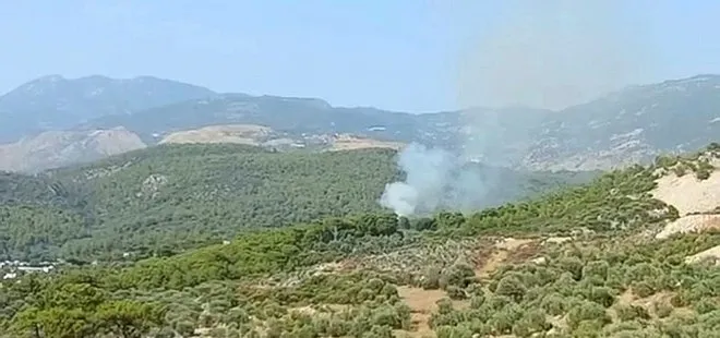 Antalya’nın Kaş ilçesindeki orman yangını kontrol altında
