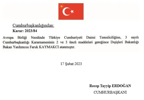 Son dakika: Dışişleri Bakanlığı Bakan Yardımcılığına 2 atama - 3