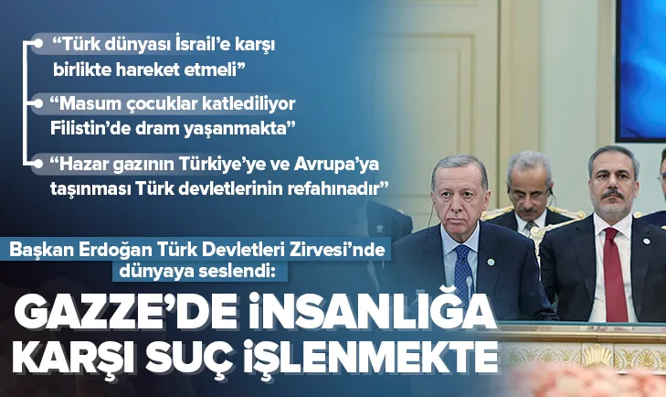 Gazze’de insanlığa karşı suç işlenmekte