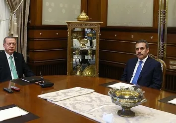 Erdoğan-Fidan görüşmesi sona erdi