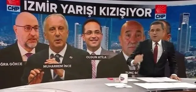 CHP yandaşı Fatih Portakal’dan canlı yayında rest: Muharrem İnce İzmir adayı olursa oy vermem!
