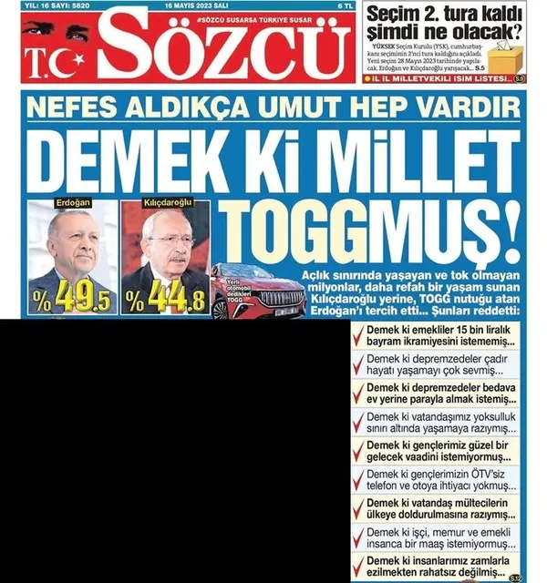 Sözcü’den depremzedelere ağır hakaretler! Ne yaptı size bu insanlar?