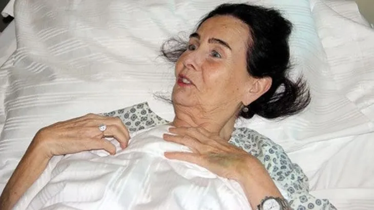 Yeşilçam yıldızı Fatma Girik hastaneye kaldırıldı