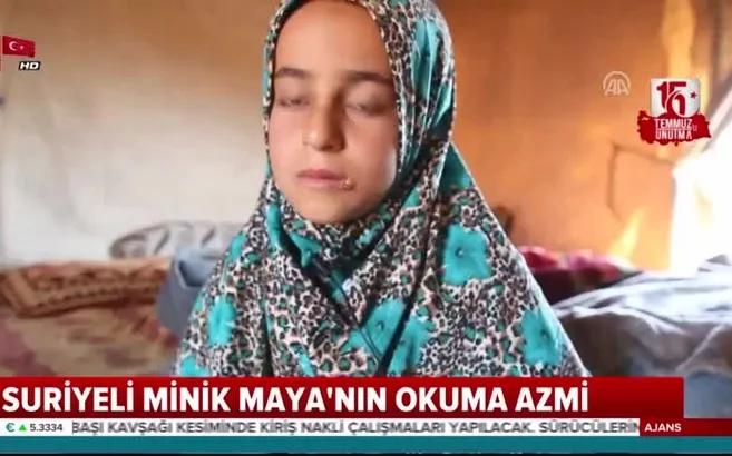 8 yaşındaki Maya'nın yürek burkan hikayesi