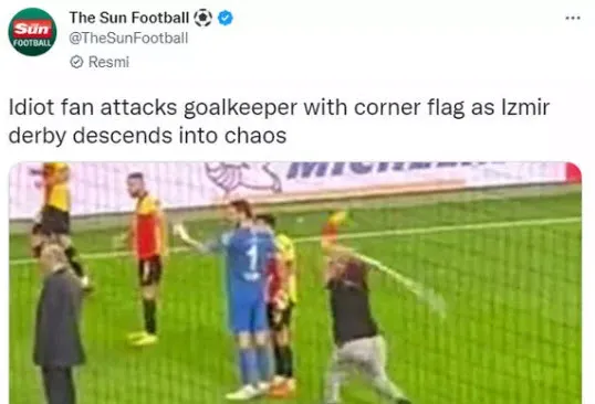 Göztepe-Altay maçındaki vahşet dünya basınında! İspanyollar manşetlere taşıdı