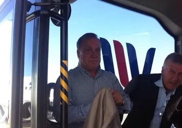 Dick Advocaat İstanbul'a geldi!