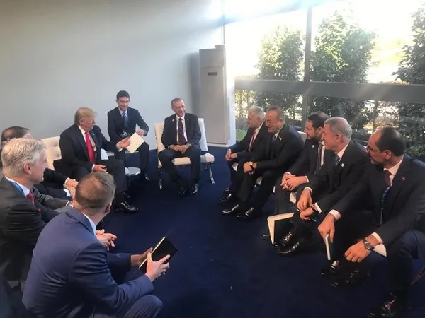 Bakan Berat Albayrak'tan Başkan Erdoğan-Trump paylaşımı - 1