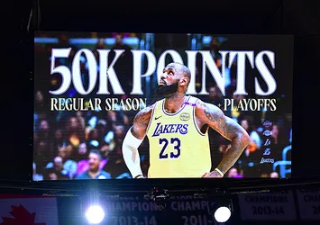 LeBron James NBA tarihine geçti! 50 bin sayı...