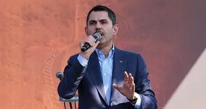 Kurum köprülü kavşak açılışında konuştu