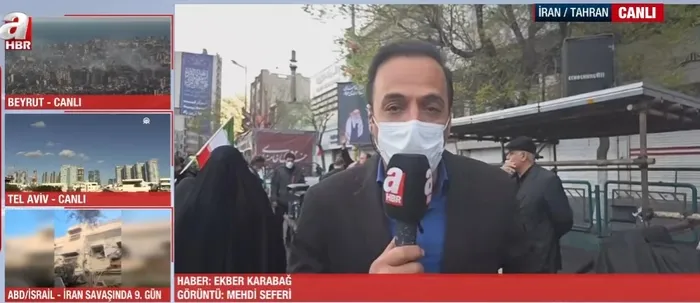 Petrol rafinerileri vuruldu! İran'da zehirli yağmur alarmı! Türkiye risk altında mı? | A Haber Tahran'da - 5