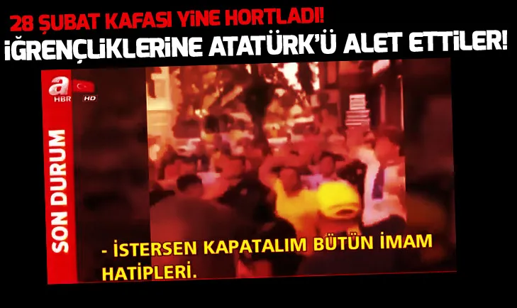 28 Şubat kafası yine sahnede!