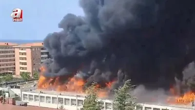 Üniversitede büyük yangın