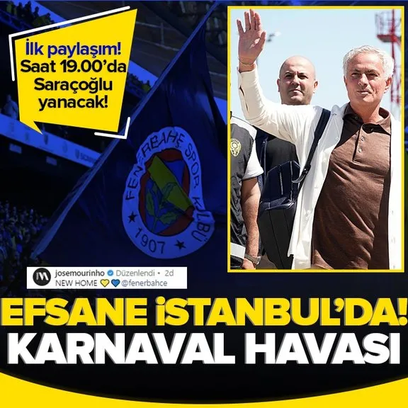 Kadıköy’de karnaval havası! Jose Mourinho İstanbul’u sallayacak! Dünyaca ünlü teknik adam imzaya geldi...