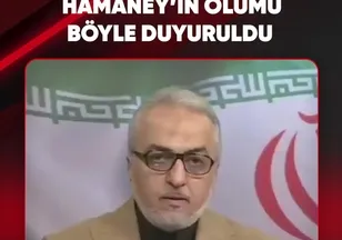 HAMANEY'İN ÖLÜMÜ BÖYLE DUYURULDU