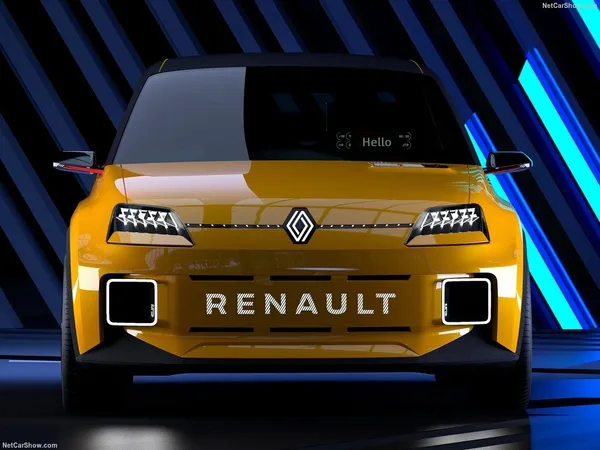 2021 Renault 5 ortaya çıktı | Renault dikkat çeken yeni logo ile geliyor... - 2