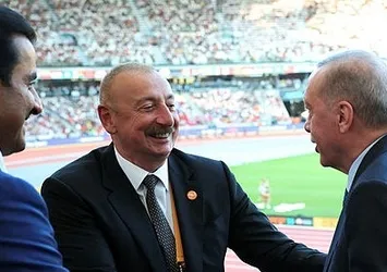 Başkan Erdoğan Macaristan'da İlham Aliyev ve Katar Emiri Al Sani ile görüştü