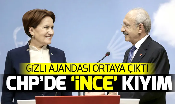 CHPde İnce kıyım!