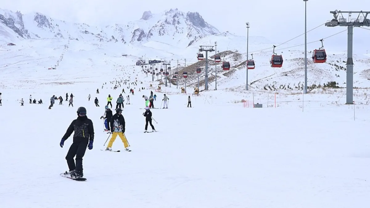 Erciyes'te otellerde doluluk oranı yüzde 90'a yaklaştı!