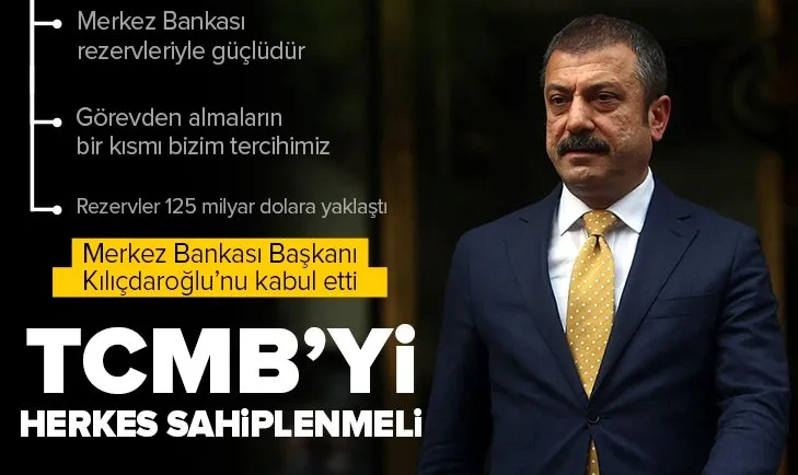Merkez Bankası Başkanı Şahap Kavcıoğlu’ndan açıklamalar: Merkez Bankası rezervleriyle güçlüdür