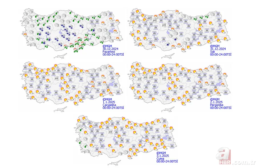 Meteoroloji 30 Aralık hava durumu raporu | İstanbul'a lapa lapa kar yağacak: Tarih verildi, resmen geliyor! 11