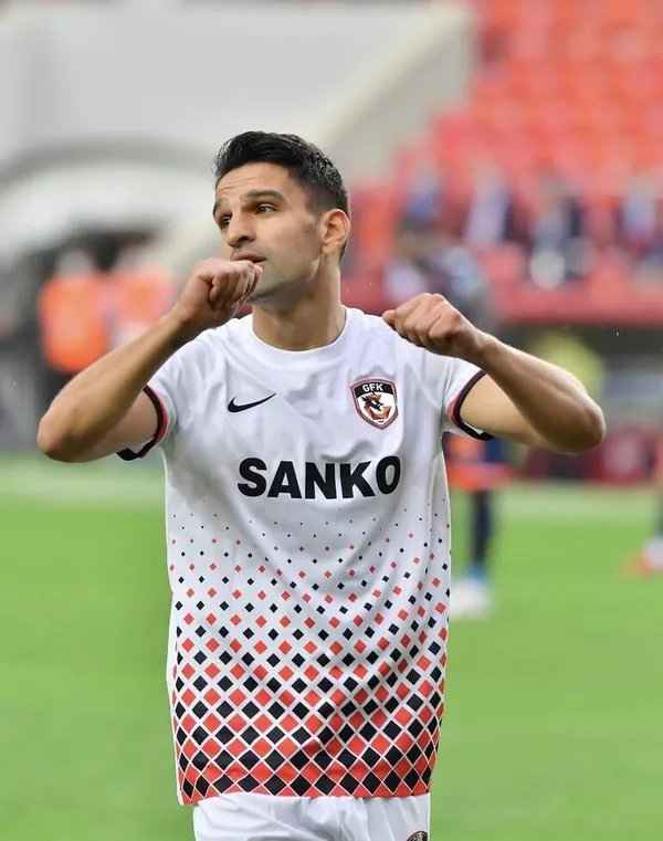 Gaziantep FK forması giyen Muhammet Demir Süper Lig tarihinin en hızlı golünü attı