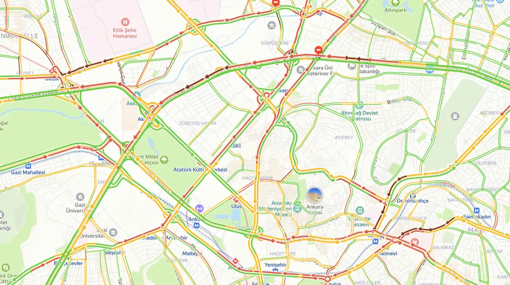 Ankara'da trafik ne durumda?