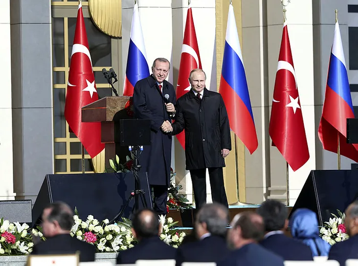 Cumhurbaşkanı Erdoğan ve Putin, Akkuyu Nükleer Santrali'nin temelini Ankara'dan attı - 5