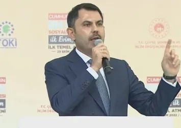 TOKİ temel atma programında Bakan Murat Kurum'dan 6'lı masaya flaş sözler: Bacaklarını titretiyoruz