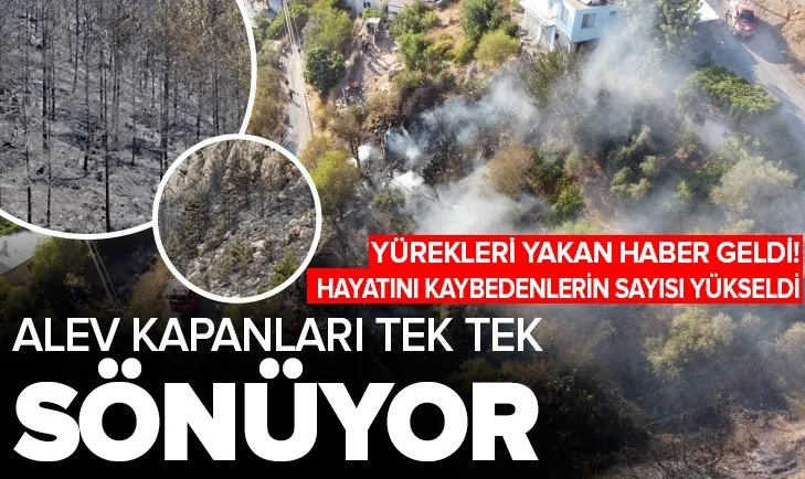 Son dakika | Tarım ve Orman Bakanı Bekir Pakdemirli açıkladı! Türkiye’deki alev kapanları tek tek sönmeye başladı