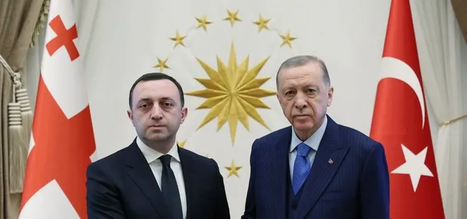 Son dakika: Başkan Erdoğan Gürcistan Başbakanı Garibaşvili’yi kabul etti