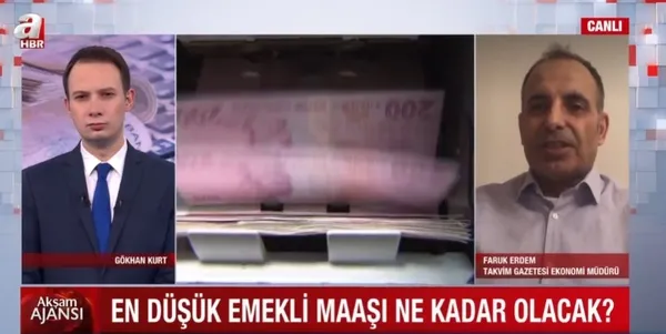 Emekli maaşlarında artış ne kadar olacak?| En düşük emekli maaşı ne kadar olacak? Faruk Erdem A Haber’de anlattı